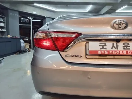 부산 2015 도요타 캠리 7.5세대 안드로이드올인원 전방카메라 후방카메라 설치 후기 / 부산 연제구