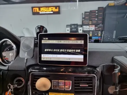 벤츠 G350 안드로이드올인원 모니터 각이 지바겐과 깔맞춤! / 부산 연제구