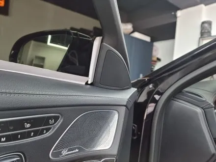 부산 벤츠 S350 s클래스 송풍구 엠비언트 전동트위터 광량 칙칙했던 실내 분위기 바꾸기 / 부산 연제구