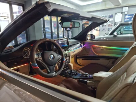 부산 엠비언트 라이트 bmw 328i 컨버터블 E93 따뜻한 분위기 자동차 조명 만들고 오픈에어링 즐기기 / 부산 연제구