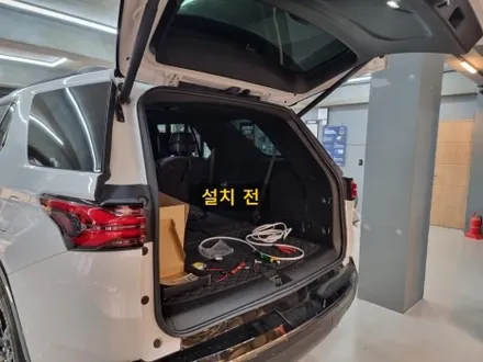 부산 연산동 쉐보레 트래버스 트렁크 조명 식빵등 차박 간지 아이템 소개 / 부산 연제구