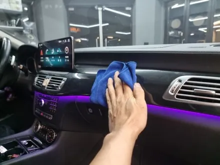 w218 벤츠 CLS250d 안드로이드 올인원 엠비언트 라이트 돋보이는 내 차 실내감성 / 부산 연제구