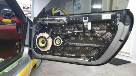 포르쉐 박스터 스피커튜닝 3웨이스피커 오픈카에서 좋은음악 듣는 방법! / 부산 연제구