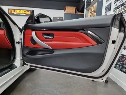 부산 명지 BMW 428I 컨버터블 엠비언트라이트 수입차 실내무드등 까~알끔하게! / 부산 연제구