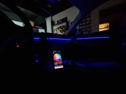 부산 엠비언트라이트 bmw 320d GRB 엠비언트 시공 실내 카인테리어의 새로운 갬성연출! / 부산 연제구