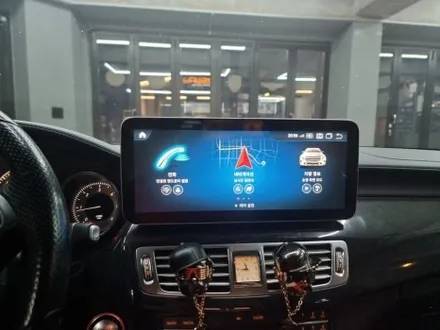 w218 벤츠 CLS250d 안드로이드 올인원 엠비언트 라이트 돋보이는 내 차 실내감성 / 부산 연제구
