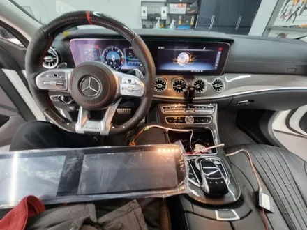 벤츠 CLS400d C257 카링킷 에어터치 정전식터치패널 카플레이에 꽂아 사용하는 이것! / 부산 연제구