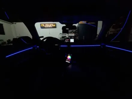 부산 엠비언트라이트 bmw 320d GRB 엠비언트 시공 실내 카인테리어의 새로운 갬성연출! / 부산 연제구