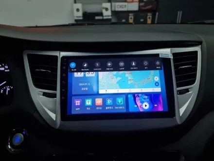 부산 안드로이드올인원 올뉴투싼 네비교체하니 신형옵션 장착한 느낌의 스마트한 기능 튜닝 대만족! / 부산 연제구