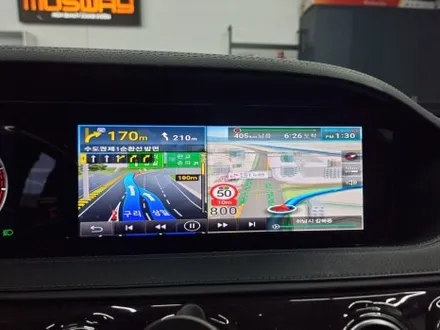 2017 벤츠 S450 w222 후기형 네비게이션 블랙박스 최고 성능들로 튜닝_벤츠 s클래스 성지 굿사운드에서 / 부산 연제구