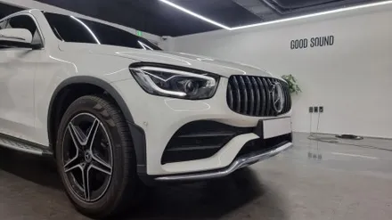 부산 벤츠 glc300 쿠페 세로그릴 방문 다이아몬드그릴은 왠지 좀~ / 부산 연제구
