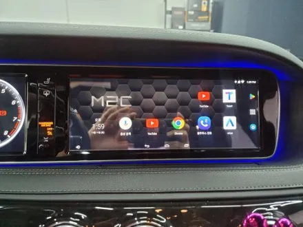 벤츠 S500 안드로이드 네비게이션 M2C200A PLUS 화질도 높이고 사용감도 높이고 투GO~!!! / 부산 연제구
