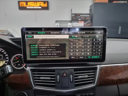 (2012 w212) 벤츠 e300 와이드모니터 12.3인치 m2c 200a 안드로이드 네비게이션 장착후기 / 부산 연제구