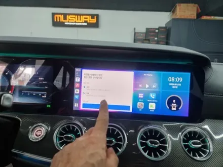 벤츠 CLS400d C257 카링킷 에어터치 정전식터치패널 카플레이에 꽂아 사용하는 이것! / 부산 연제구