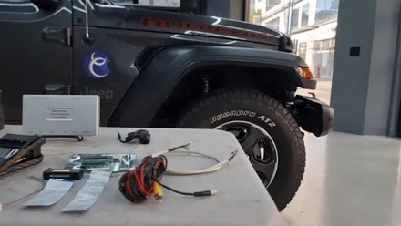 부산 jeep 지프 글래디에이터 전방카메라 콘트위터 스피커 튜닝 후기 / 부산 연제구