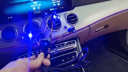 부산 w213 FL 벤츠 E250 E클래스 송풍구엠비언트 전동트위터 스피커 튜닝까지 확실한 느낌 변화 / 부산 연제구