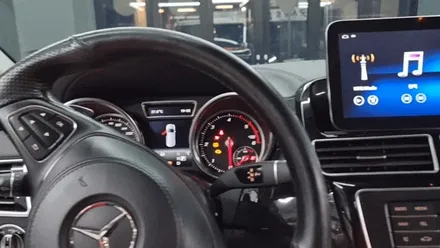 부산 벤츠 gls350d 안드로이드올인원 ntg5.0 카오디오 연동 설치 후기 / 부산 연제구
