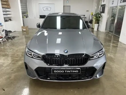 BMW 3시리즈 320i(G20) 전면 썬팅 - 글라스틴트 선셋, 시공하자에 대처하는 자세 / 고양 덕양구 원흥동