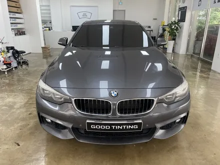 BMW 4시리즈 435d(F36) 그란쿠페 썬팅 재시공 - 솔라가드프리미엄 티타늄, 중고차 컨디션 올리기에 적합한 썬팅 추천 (고양, 일산, 신원, 화정, 은평, 마포 썬팅) / 고양 덕양구 원흥동