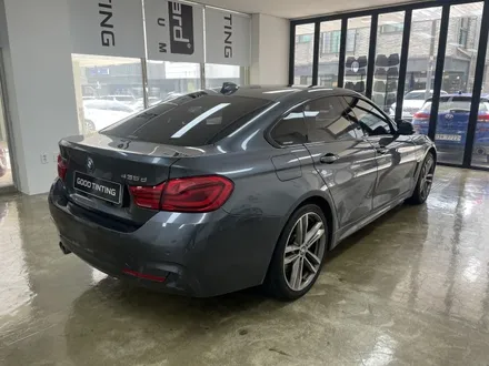 BMW 4시리즈 435d(F36) 그란쿠페 썬팅 재시공 - 솔라가드프리미엄 티타늄, 중고차 컨디션 올리기에 적합한 썬팅 추천 (고양, 일산, 신원, 화정, 은평, 마포 썬팅) / 고양 덕양구 원흥동