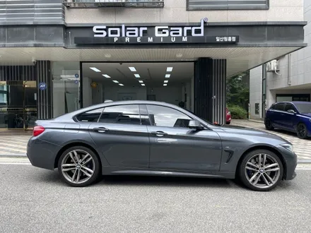 BMW 4시리즈 435d(F36) 그란쿠페 썬팅 재시공 - 솔라가드프리미엄 티타늄, 중고차 컨디션 올리기에 적합한 썬팅 추천 (고양, 일산, 신원, 화정, 은평, 마포 썬팅) / 고양 덕양구 원흥동