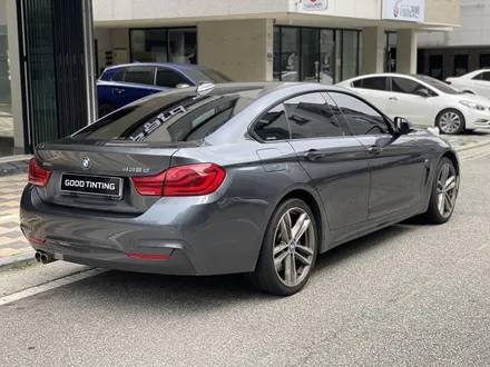 BMW 4시리즈 435d(F36) 그란쿠페 썬팅 재시공 - 솔라가드프리미엄 티타늄, 중고차 컨디션 올리기에 적합한 썬팅 추천 (고양, 일산, 신원, 화정, 은평, 마포 썬팅) / 고양 덕양구 원흥동
