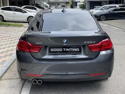 BMW 4시리즈 435d(F36) 그란쿠페 썬팅 재시공 - 솔라가드프리미엄 티타늄, 중고차 컨디션 올리기에 적합한 썬팅 추천 (고양, 일산, 신원, 화정, 은평, 마포 썬팅) / 고양 덕양구 원흥동