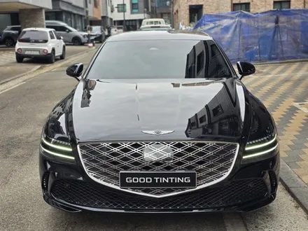 제네시스 G80 신차패키지, 굿틴팅에서 가성비 비반사 썬팅과 블랙박스 장착 - 솔라가드프리미엄 S라인 / 고양 덕양구 원흥동