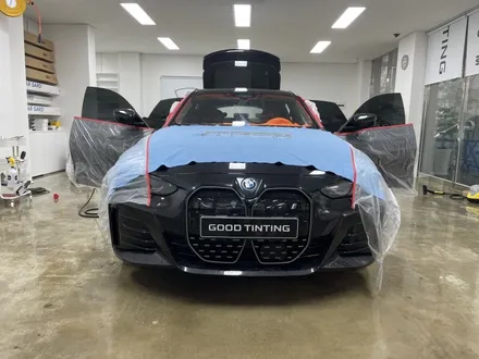 BMW i4 썬팅 재시공 - 솔라가드프리미엄 퀀텀, 밝은 농도로 광명 찾기 (고양, 일산, 파주, 원흥, 삼송, 신원, 은평, 서대문 썬팅) / 고양 덕양구 원흥동