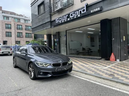 BMW 4시리즈 435d(F36) 그란쿠페 썬팅 재시공 - 솔라가드프리미엄 티타늄, 중고차 컨디션 올리기에 적합한 썬팅 추천 (고양, 일산, 신원, 화정, 은평, 마포 썬팅) / 고양 덕양구 원흥동