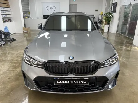 BMW 3시리즈 320i(G20) 전면 썬팅 - 글라스틴트 선셋, 시공하자에 대처하는 자세 / 고양 덕양구 원흥동