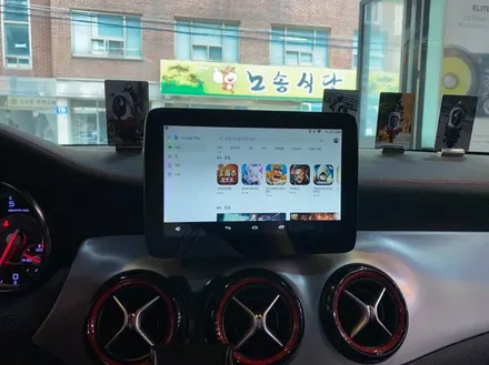 벤츠 cla 45 amg 안드로이드 셋탑 m2c200 / 차안에서 유튜브, 넷플릭스, 순정모니터로 즐겨~~~ / 벤츠안드로이드 셋탑 / 벤츠 애플카플레이, 안드로이드 오토