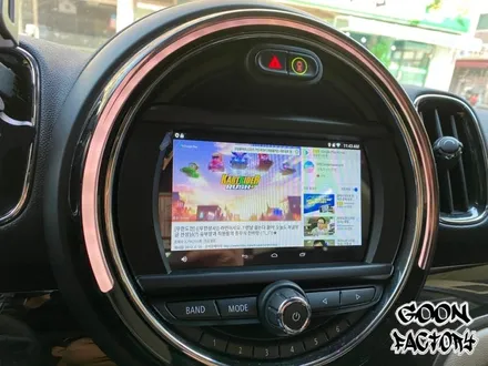 미니 컨트리맨 360\'옴니뷰/측후방감지BSA/안드로이드네비게이션M2C/매직카로라 원격시동.컴포트억세스