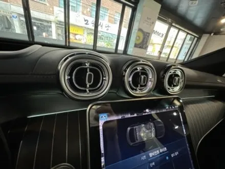 벤츠 2024 GLC X254 송풍구 엠비언트 시공기