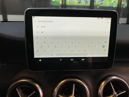 벤츠 A200 안드로이드 셋탑 m2c200 /  그라운드제로 엠프 일체형 서브우퍼 / 자동차생활의 즐거움 안드로이드 셋탑 / 벤츠터치네비게이션