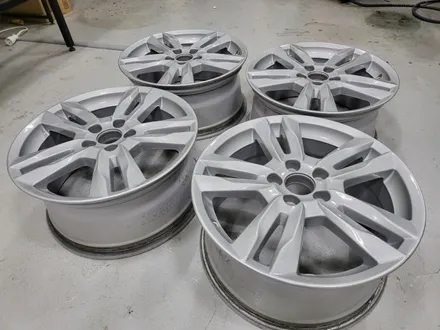 VOLVO 볼보 S80 17인치 휠복원기 (경기광주 휠복원 휠수리 휠도장 휠도색 휠재도색 실버) / 경기광주 장지동