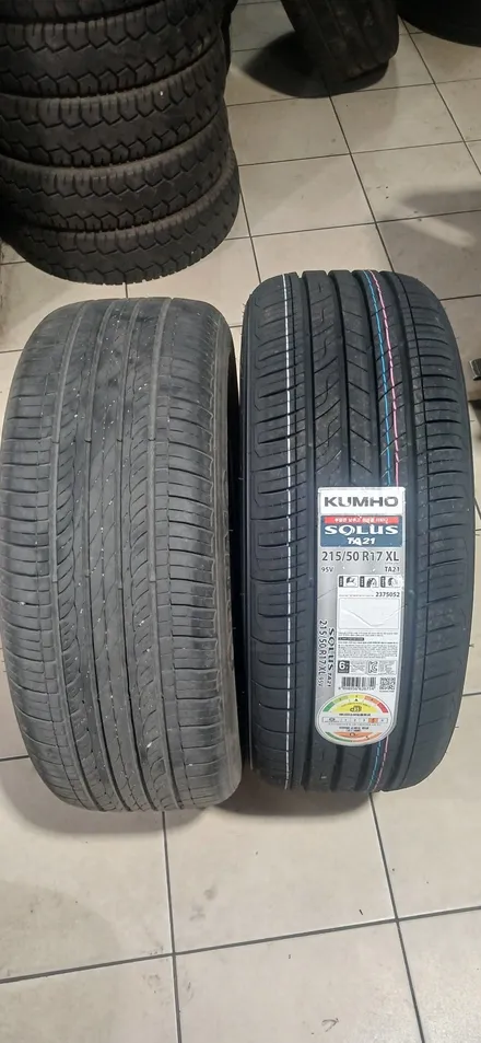 《 경기광주타이어 》 쉐보레 크루즈 신품타이어교환 금호타이어 TA21 215/50R17 95V 경기광주크루즈타이어교체 ★10년이상 오래된 타이어 교체 / 경기광주 장지동