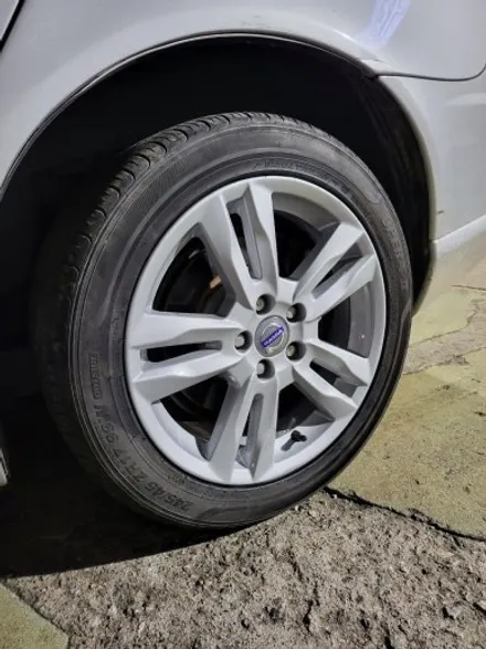 VOLVO 볼보 S80 17인치 휠복원기 (경기광주 휠복원 휠수리 휠도장 휠도색 휠재도색 실버) / 경기광주 장지동