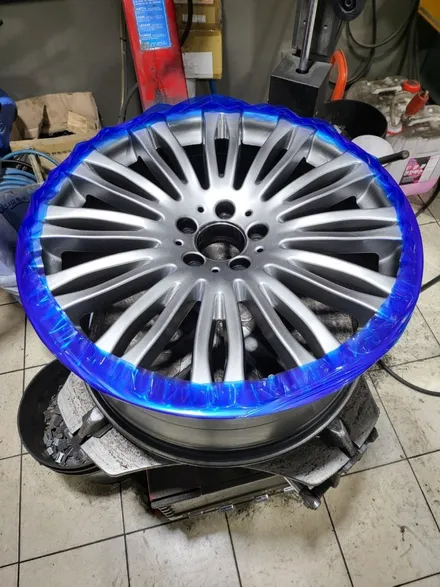 BENZ 벤츠 S560 20인치 휠복원기 (경기광주 휠복원 휠수리 휠도색 휠도장 휠재도색 휠재도장 휠용접 휠크랙 크랙수리 휠깨짐 다크쉐도우 다크하이퍼실버 제네시스휠색깔) / 경기광주 장지동