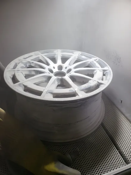 BENZ 벤츠 EQS 21인치 휠복원기 (경기광주 휠복원 휠수리 휠도색 휠도장 다이아몬드컷팅) / 경기광주 장지동