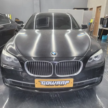 광주랩핑 고랩 BMW 7시리즈 크롬 죽이기 부분랩핑 / 광주 서구 치평동