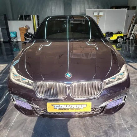 광주 랩핑 PPF 전문점 고랩 BMW 7시리즈 본넷 PPF시공 / 광주 서구 치평동