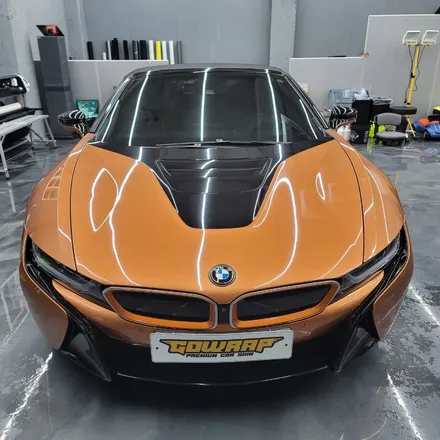 광주 고랩 랩핑 PPF 전문점 BMW i8 로드스터 전체랩핑 / 광주 서구 치평동