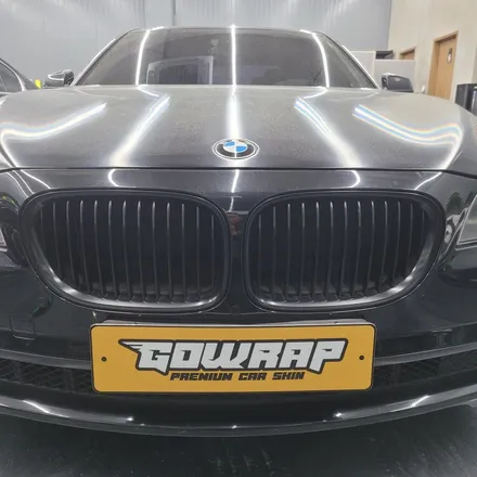 광주랩핑 고랩 BMW 7시리즈 크롬 죽이기 부분랩핑 / 광주 서구 치평동
