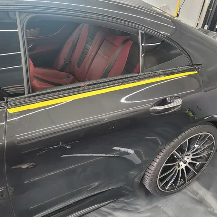 벤츠 CLS 400d 크롬 죽이기 광주랩핑/PPF고랩 / 광주 서구 치평동