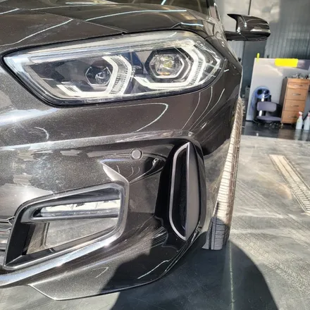 광주랩핑 BMW 1시리즈 에어덕트 부분 랩핑 / 광주 서구 치평동