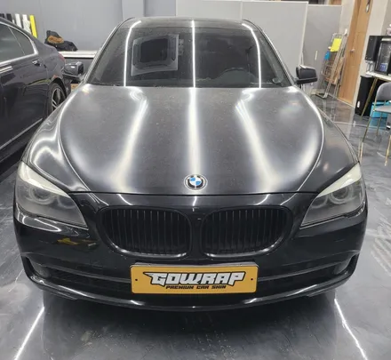 광주랩핑 고랩 BMW 7시리즈 크롬 죽이기 부분랩핑 / 광주 서구 치평동