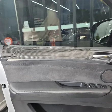 광주 랩핑 고랩 BMW X6 E71 실내 카본 랩핑 / 광주 서구 치평동