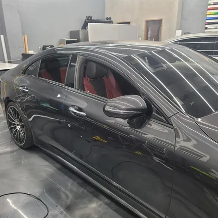 벤츠 CLS 400d 크롬 죽이기 광주랩핑/PPF고랩 / 광주 서구 치평동