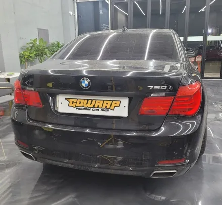 광주랩핑 고랩 BMW 7시리즈 크롬 죽이기 부분랩핑 / 광주 서구 치평동